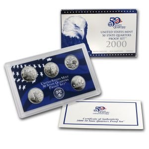 2000-S United States Proof Quarter Set