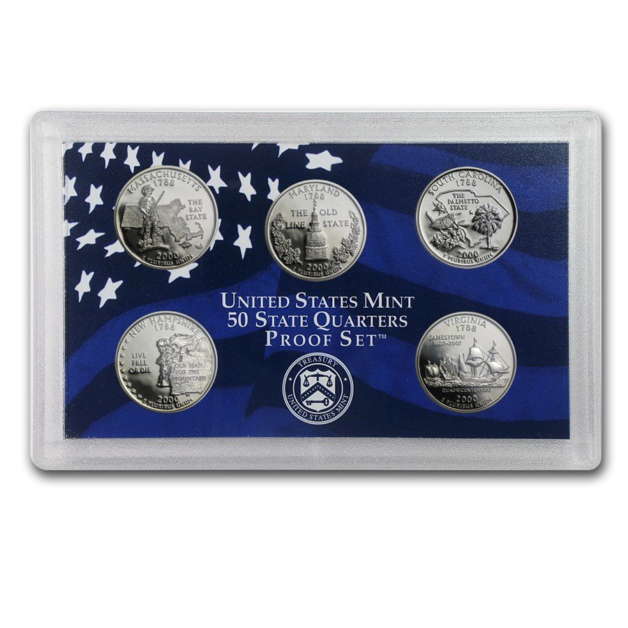 2000-S United States Proof Quarter Set - Image 2