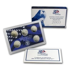 2003-S United States Proof Quarter Set
