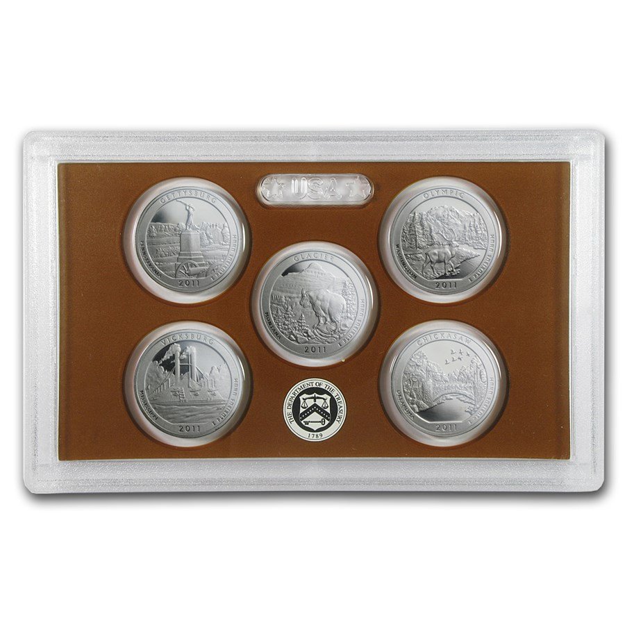 2011-S United States Mint Proof Quarter Set - Image 2