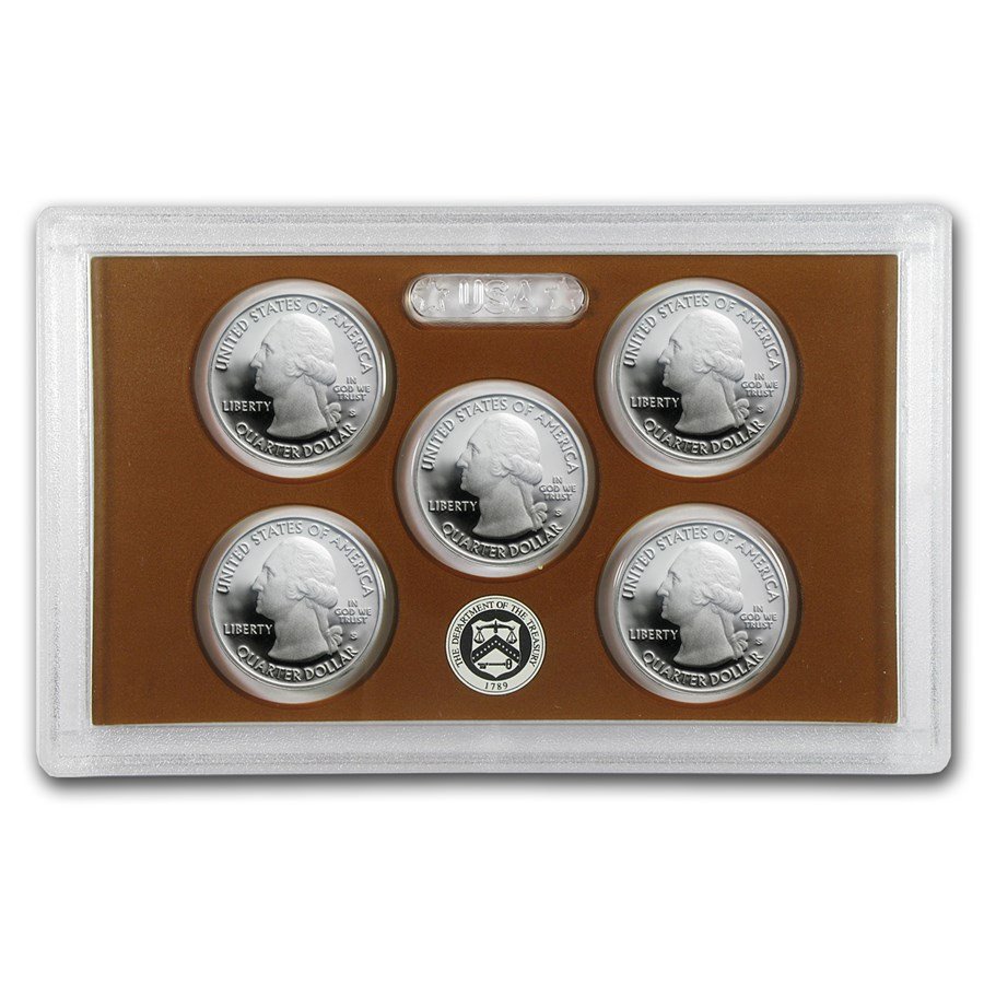 2011-S United States Mint Proof Quarter Set - Image 3