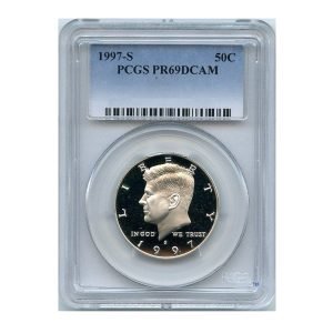 1997-S Kennedy Proof PCGSPR69DC