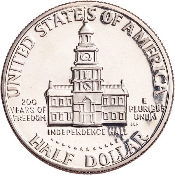 1976-S Kennedy Half Dollar Proof Clad - Image 2
