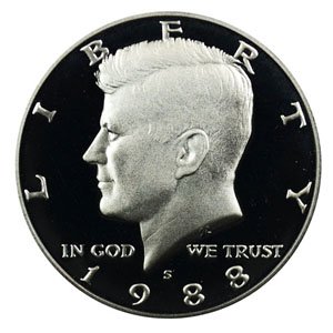1988s Kennedy Half Dollar Proof Clad
