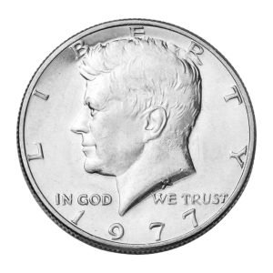1977 Kennedy Half Dollar Uncirculated Clad
