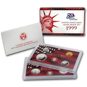 1999-S United States SILVER Proof Set 1.33823 ASW +25