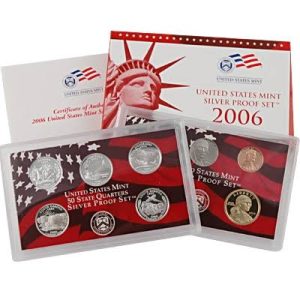 2006-S United States SILVER Proof  Set 1.33823 ASW +25