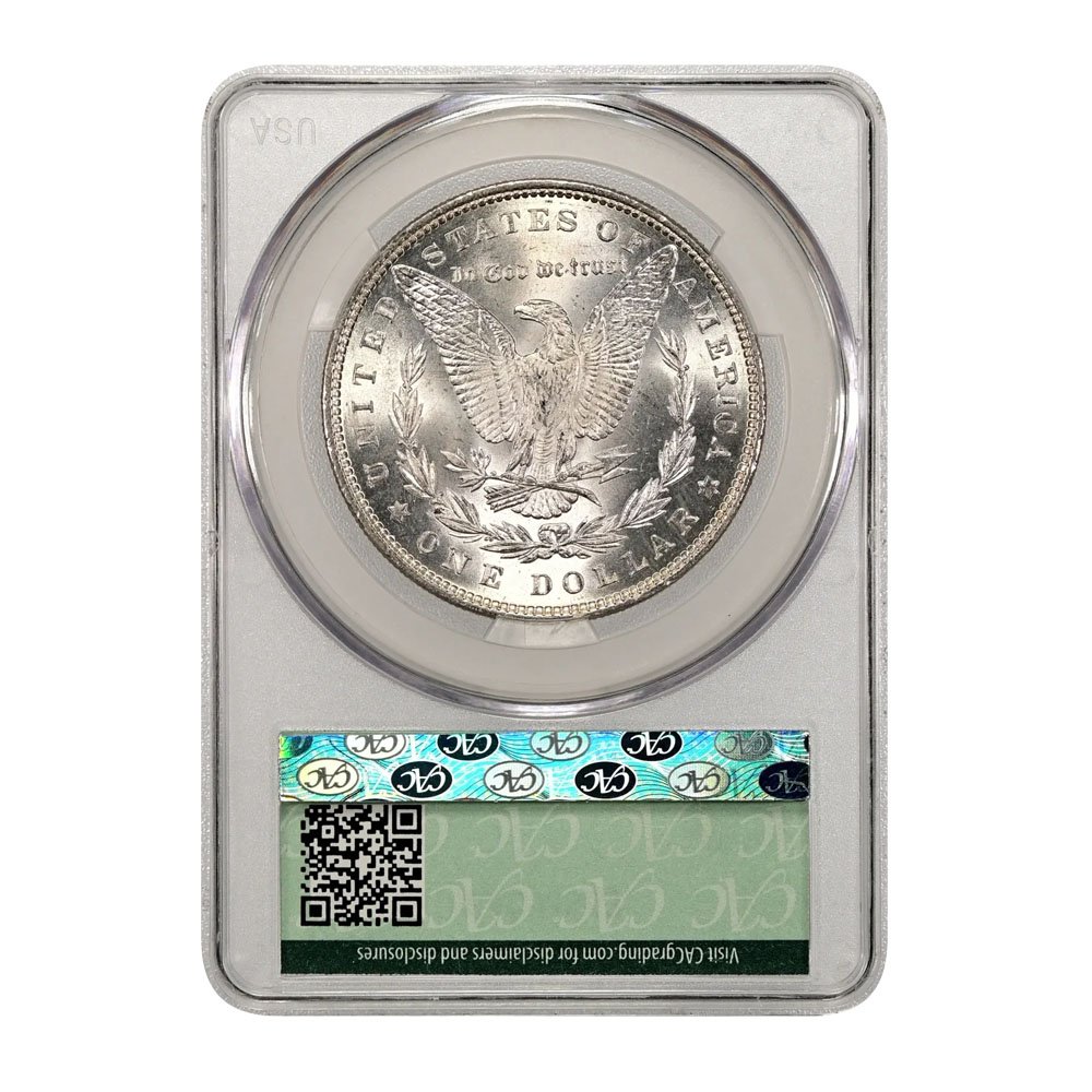 1885 Morgan CACMS63 Toned A - Image 2