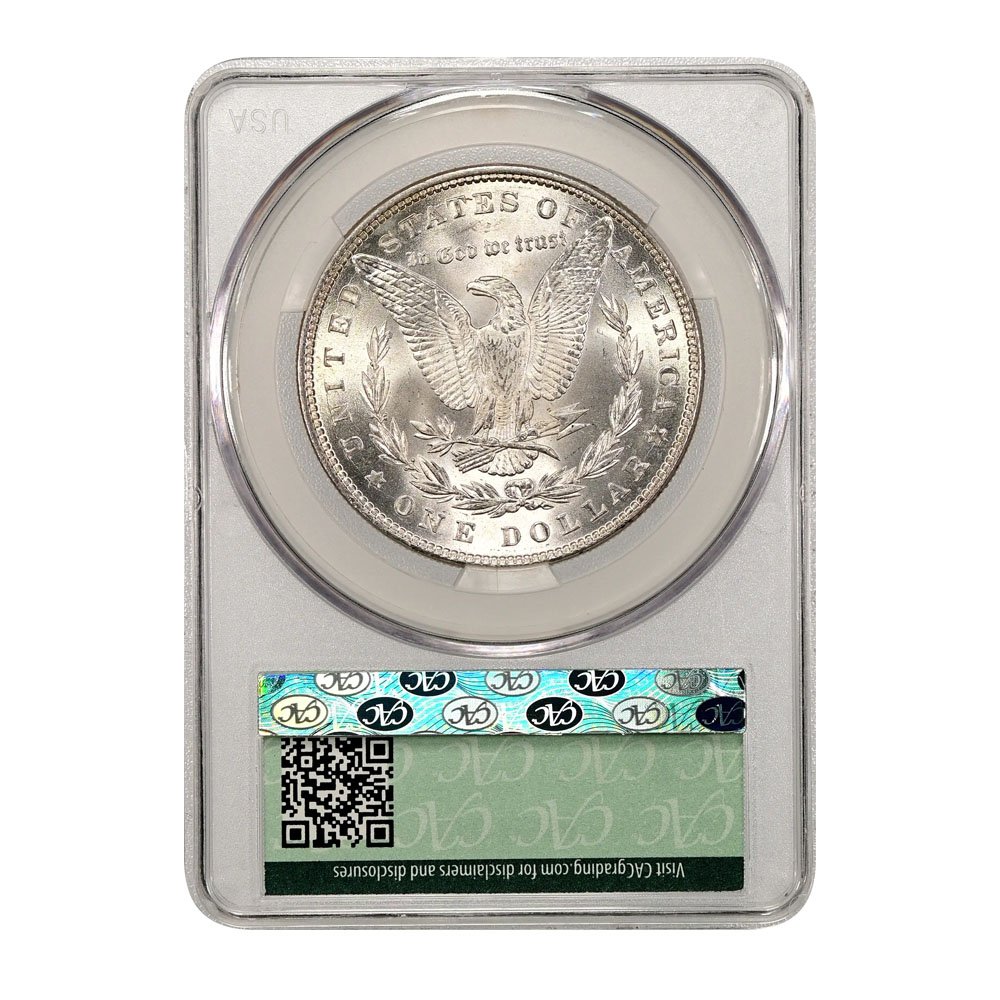 1885-Morgan CAC-MS64-R