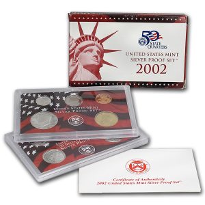 2002-S United States SILVER Proof Set 1.33823 ASW +25
