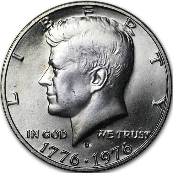 1976-S Kennedy MS 40% Silver