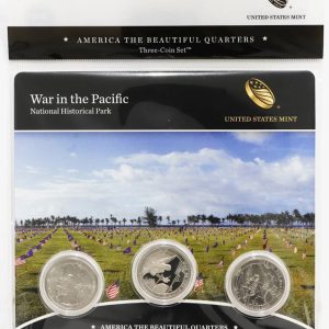2019  War in the Pacific National Historical Park Quarter 3- Coin Set