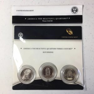2010 Hot Springs National Historical Park Quarter 3- Coin Set